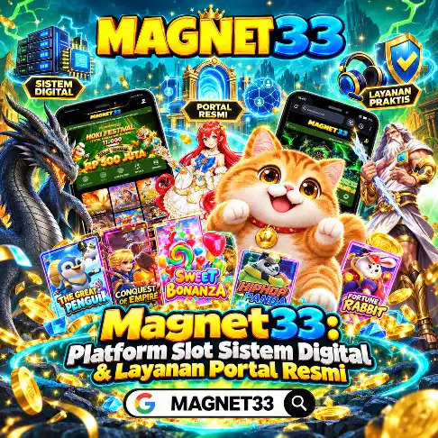 MAGNET33 platform slot sistem digital dan layanan portal resmi